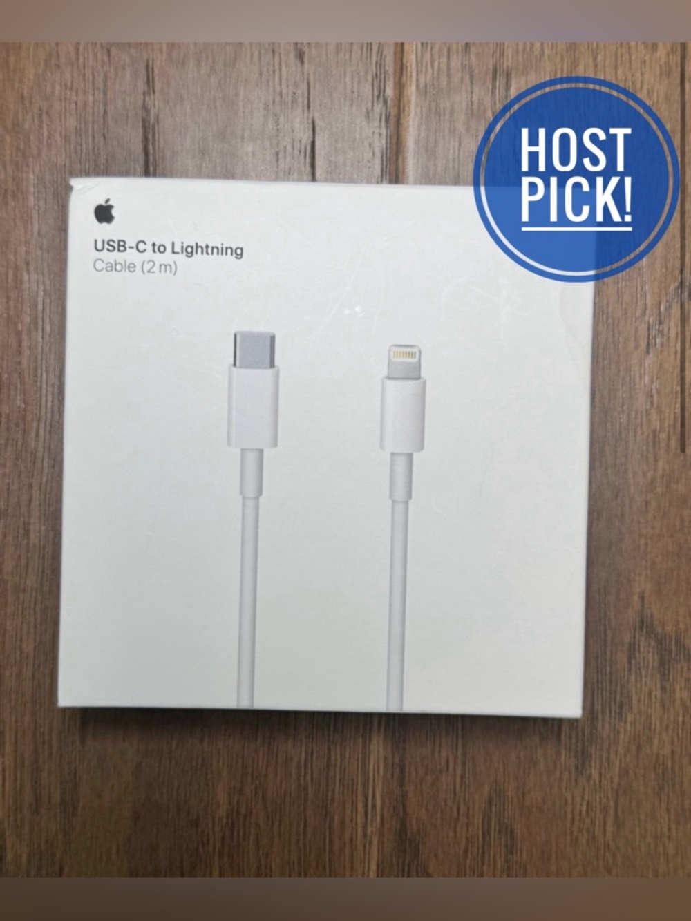 NEW! Apple USB-C to Lightning Cable (2 m) White